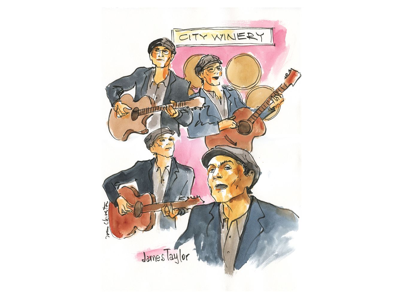 James Taylor by Joan Chiverton