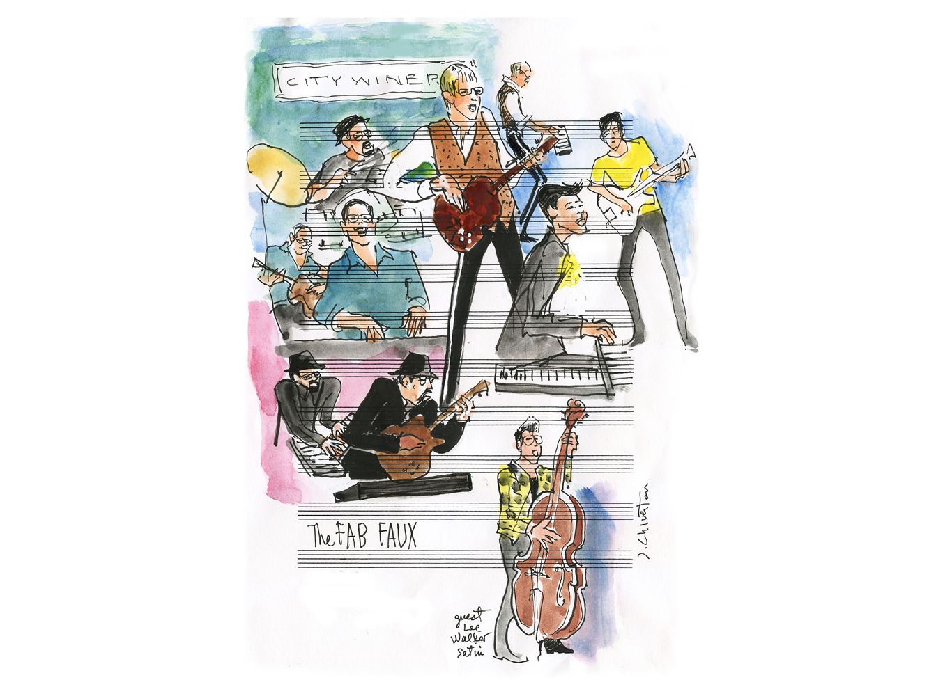 The Fab Faux "Fab on Staff" by Joan Chiverton