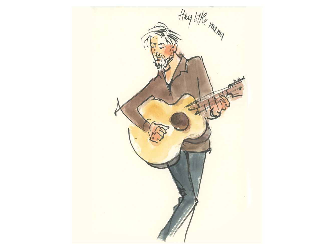 Anders Osborne "Hey Little Mama" by Joan Chiverton