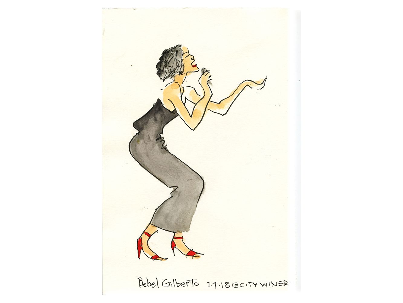 Bebel Gilberto "Solo Bebel" by Joan Chiverton