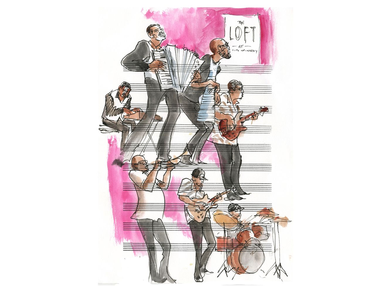Buckwheat Zyedco "Buckwheat at The Loft" by Joan Chiverton