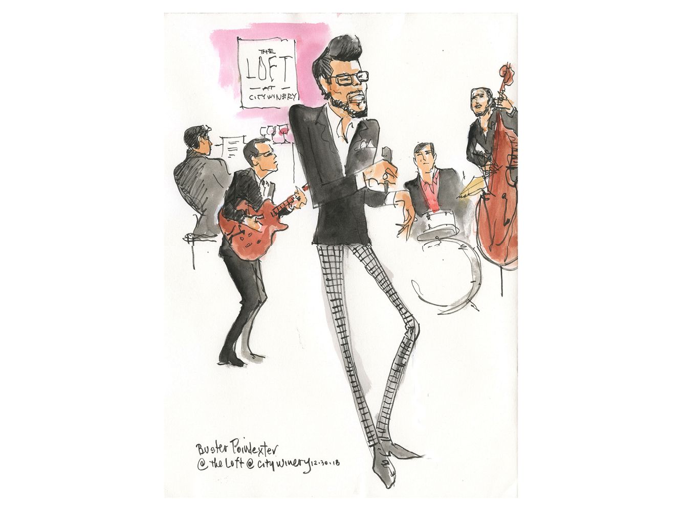 Buster Poindexter at The Loft by Joan Chiverton
