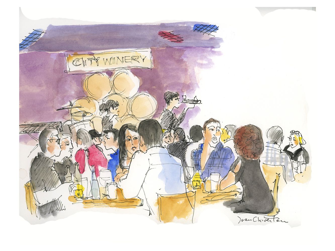 City Winery 2 "Anticipation" by Joan Chiverton