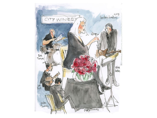 Cowboy Junkies "Roses Are Red" by Joan Chiverton 