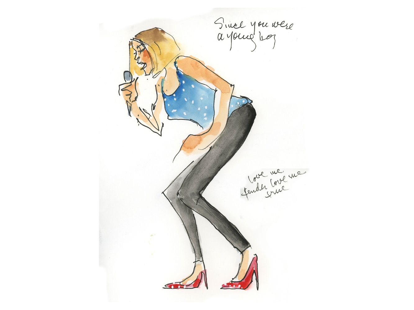 Darlene Love "Since You Were A Young Boy" by Joan Chiverton