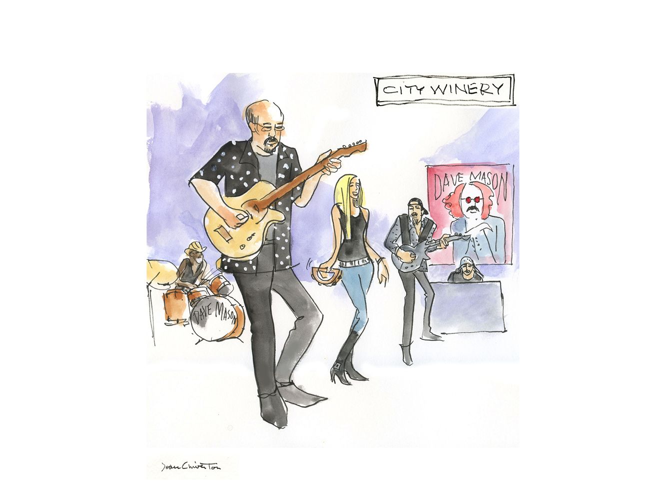 Dave Mason by Joan Chiverton