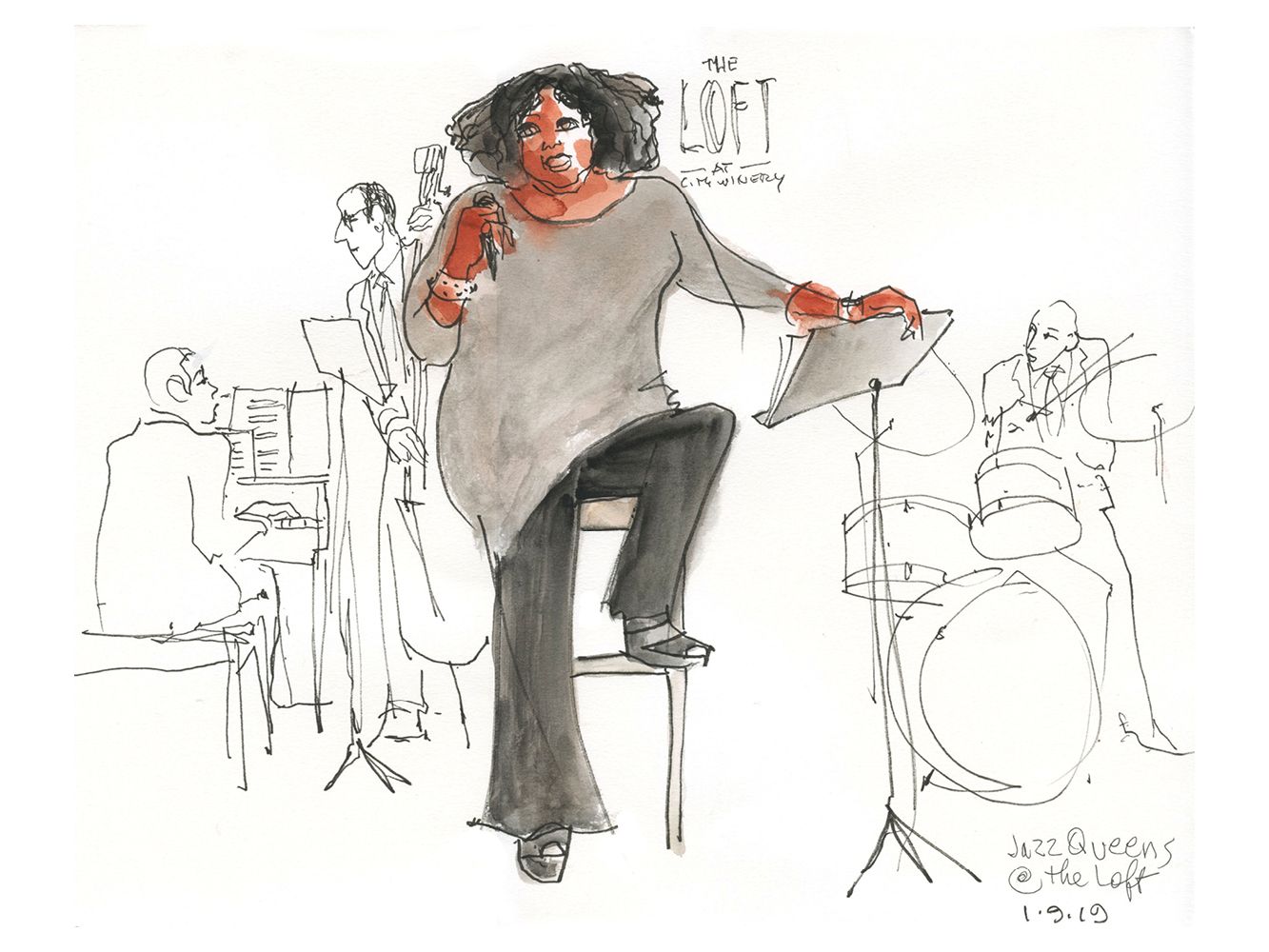 Jazz Queen by Joan Chiverton