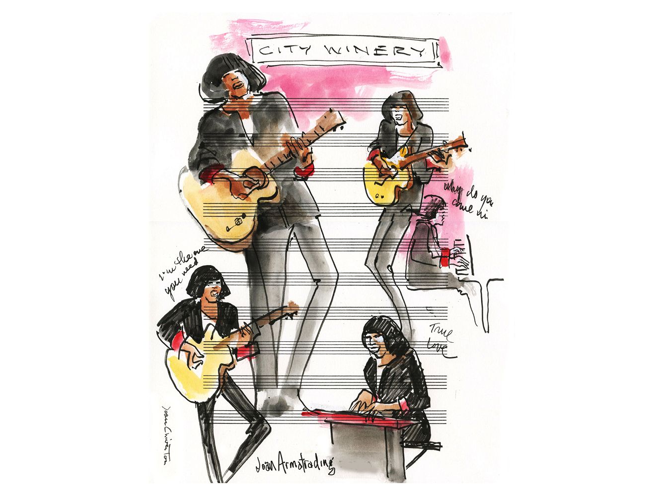 Joan Armatrading "Guitar & Keys" by Joan Chiverton