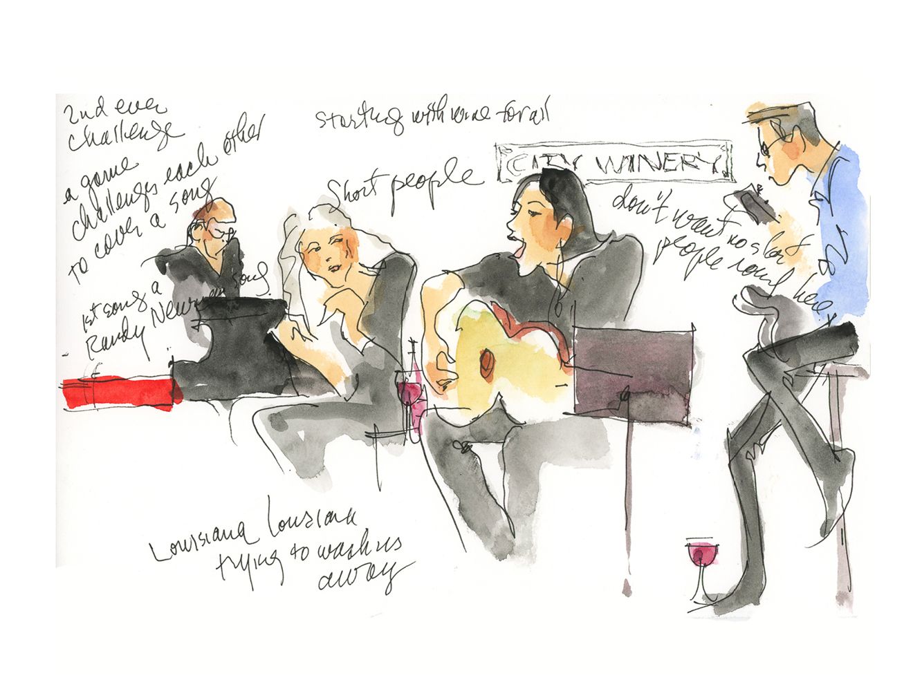 Joan Osborne & Madeleine Peyroux "2nd Ever Challenge" by Joan Chiverton