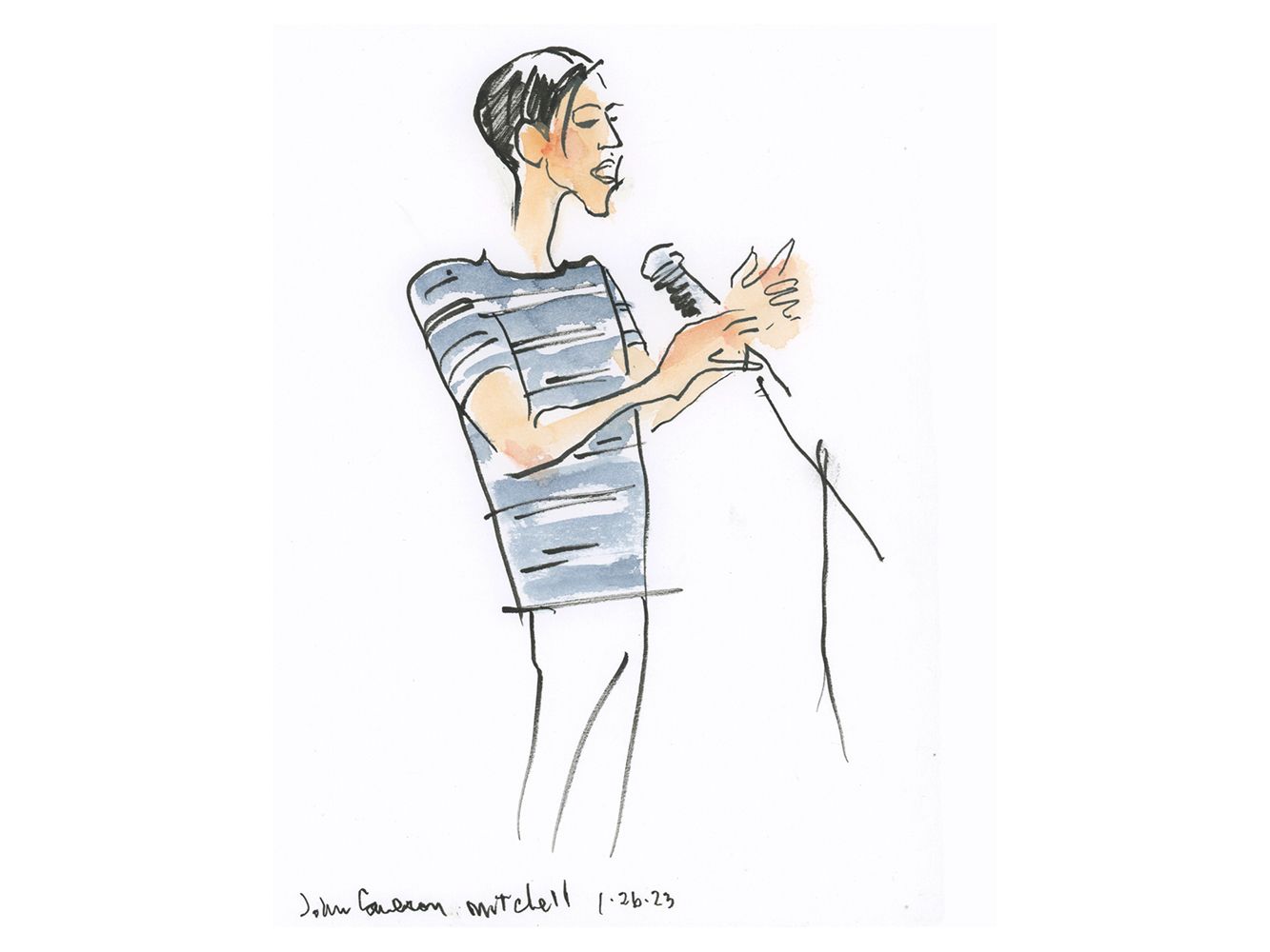 John Cameron Mitchell "Solo JCM" by Joan Chiverton