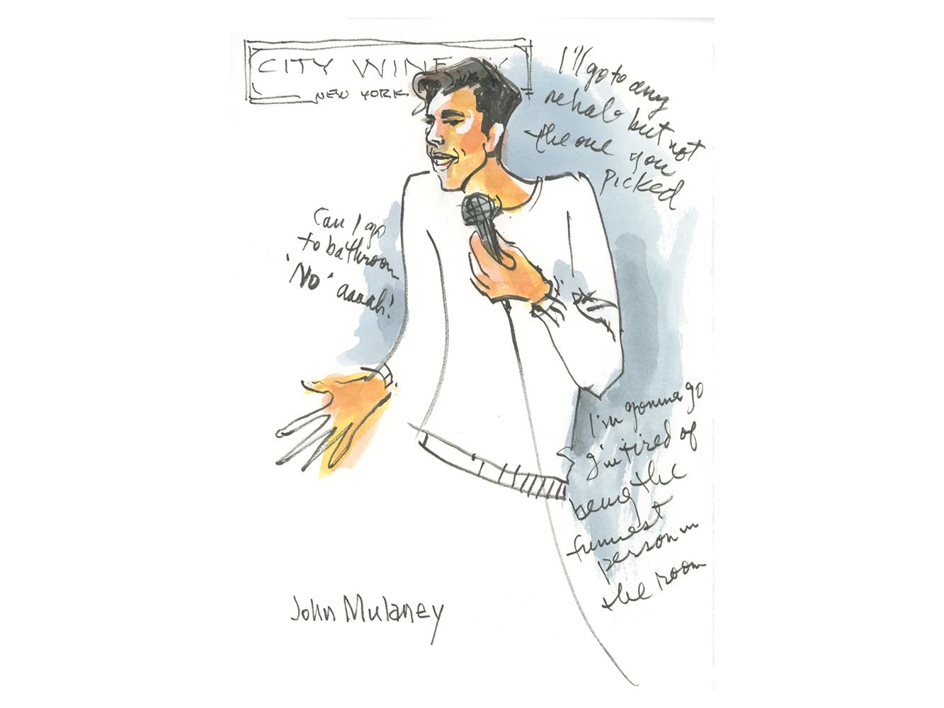 John Mulaney by Joan Chiverton