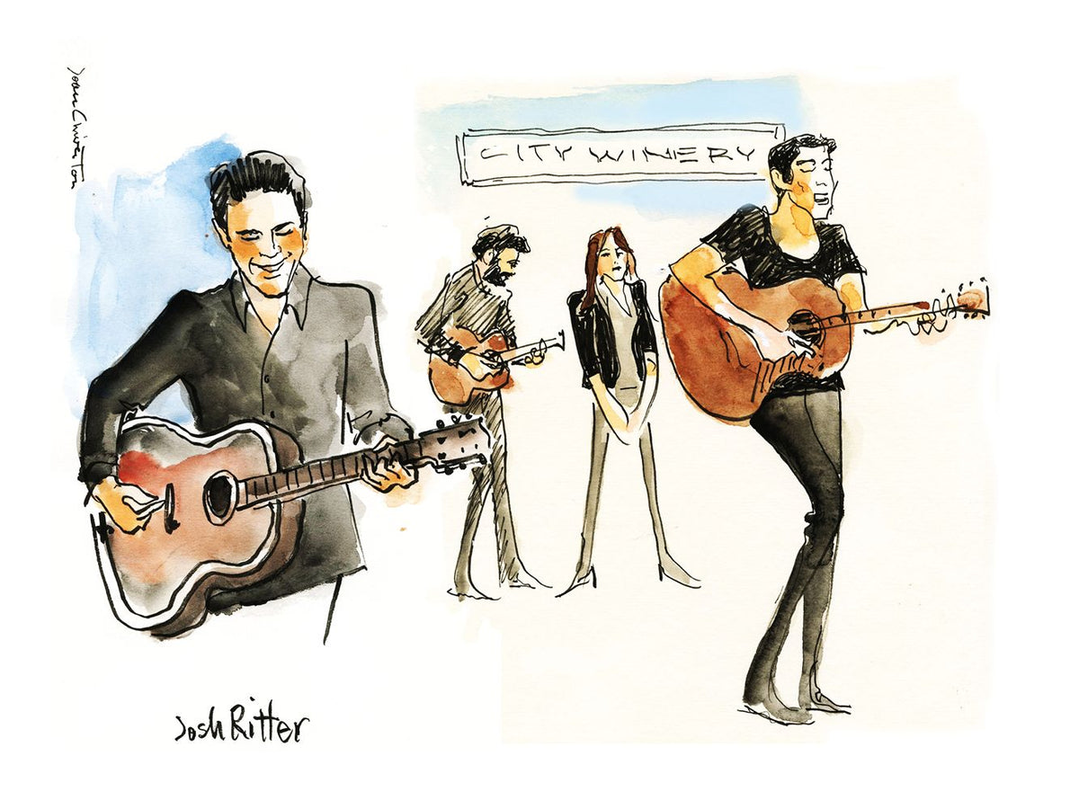 Josh Ritter by Joan Chiverton – City Winery