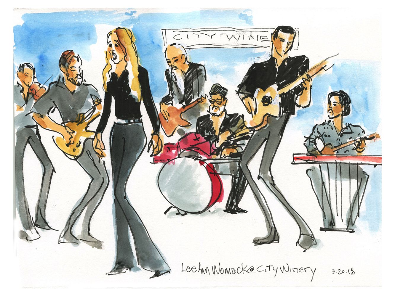 Lee Ann Womack by Joan Chiverton