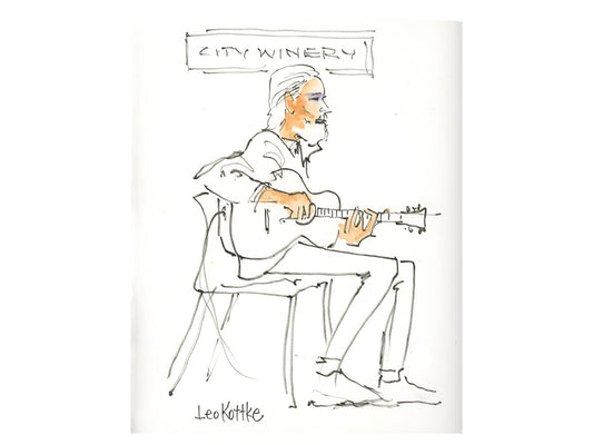 Leo Kottke "Black & White" by Joan Chiverton