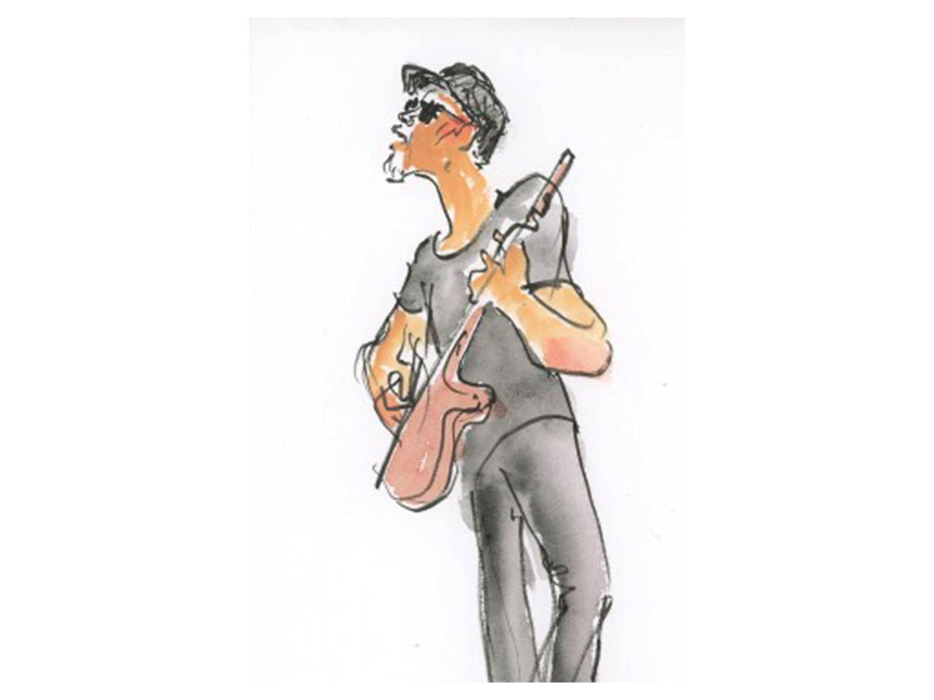 Marshall Crenshaw "Solo Marshall" by Joan Chiverton