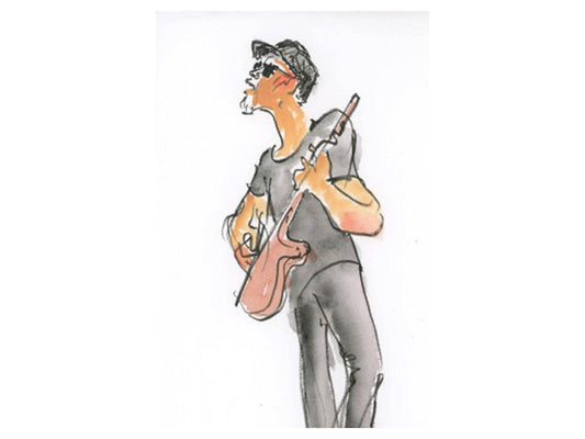 Marshall Crenshaw "Solo Marshall" by Joan Chiverton