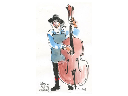 Riders in the Sky "Bass" by Joan Chiverton