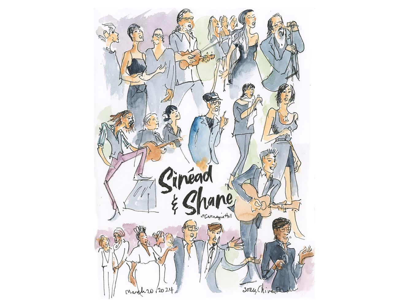 Sinead & Shane "Carnegie Hall" by Joan Chiverton 