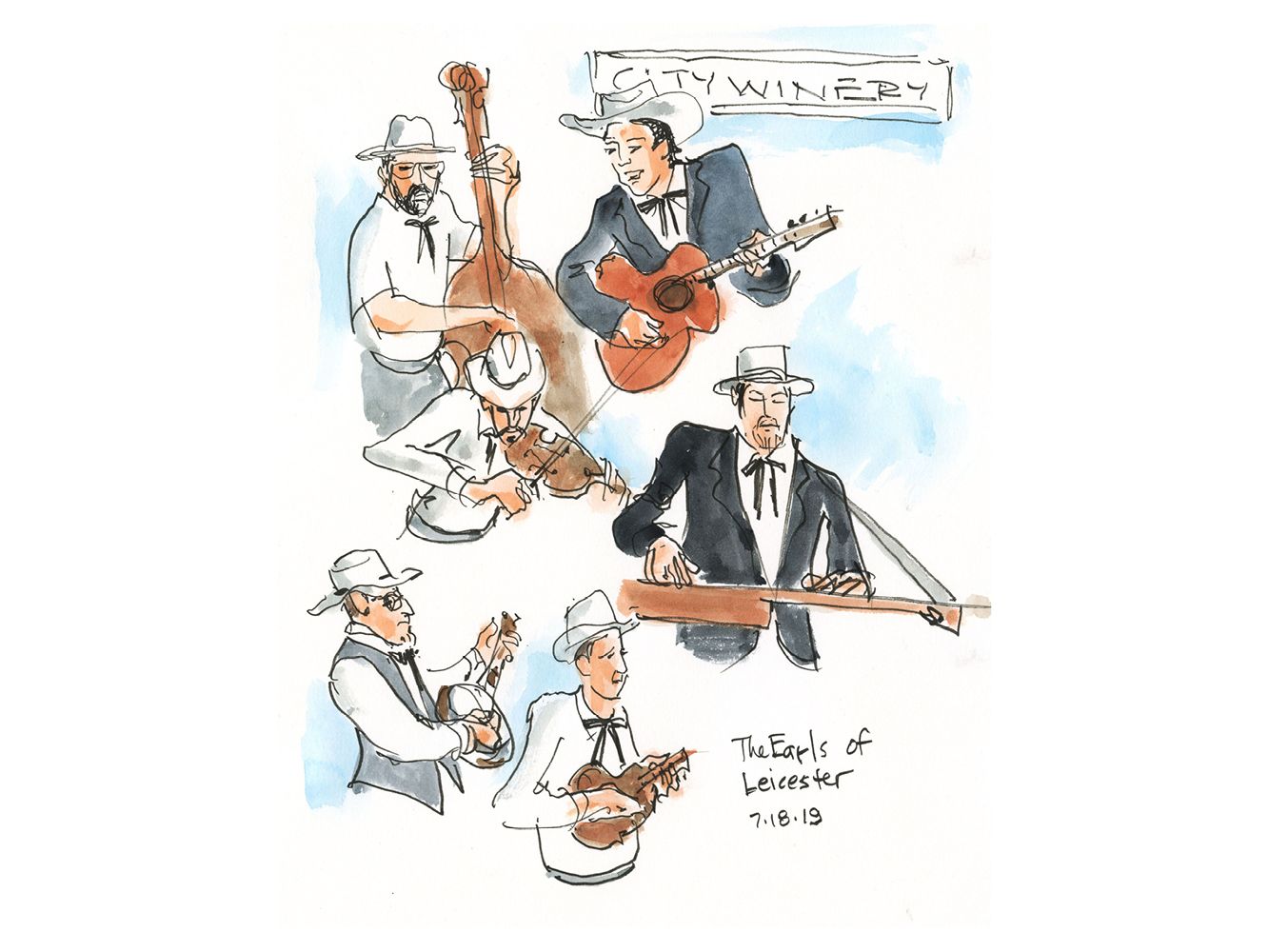 The Earls of Leicester "Strings" by Joan Chiverton