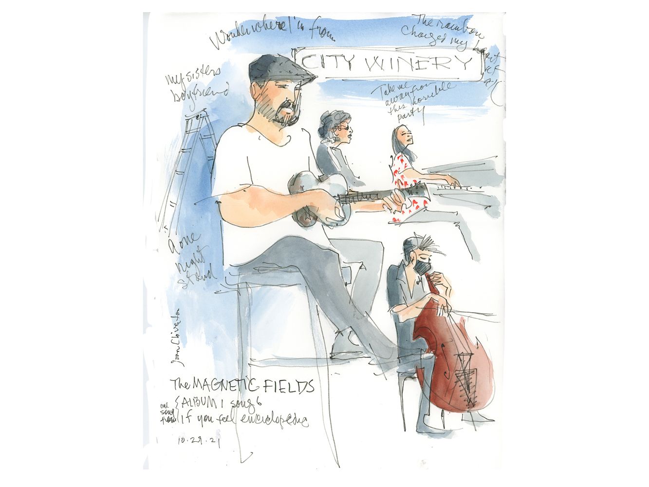 The Magnetic Fields "I Need A New Heart" by Joan Chiverton