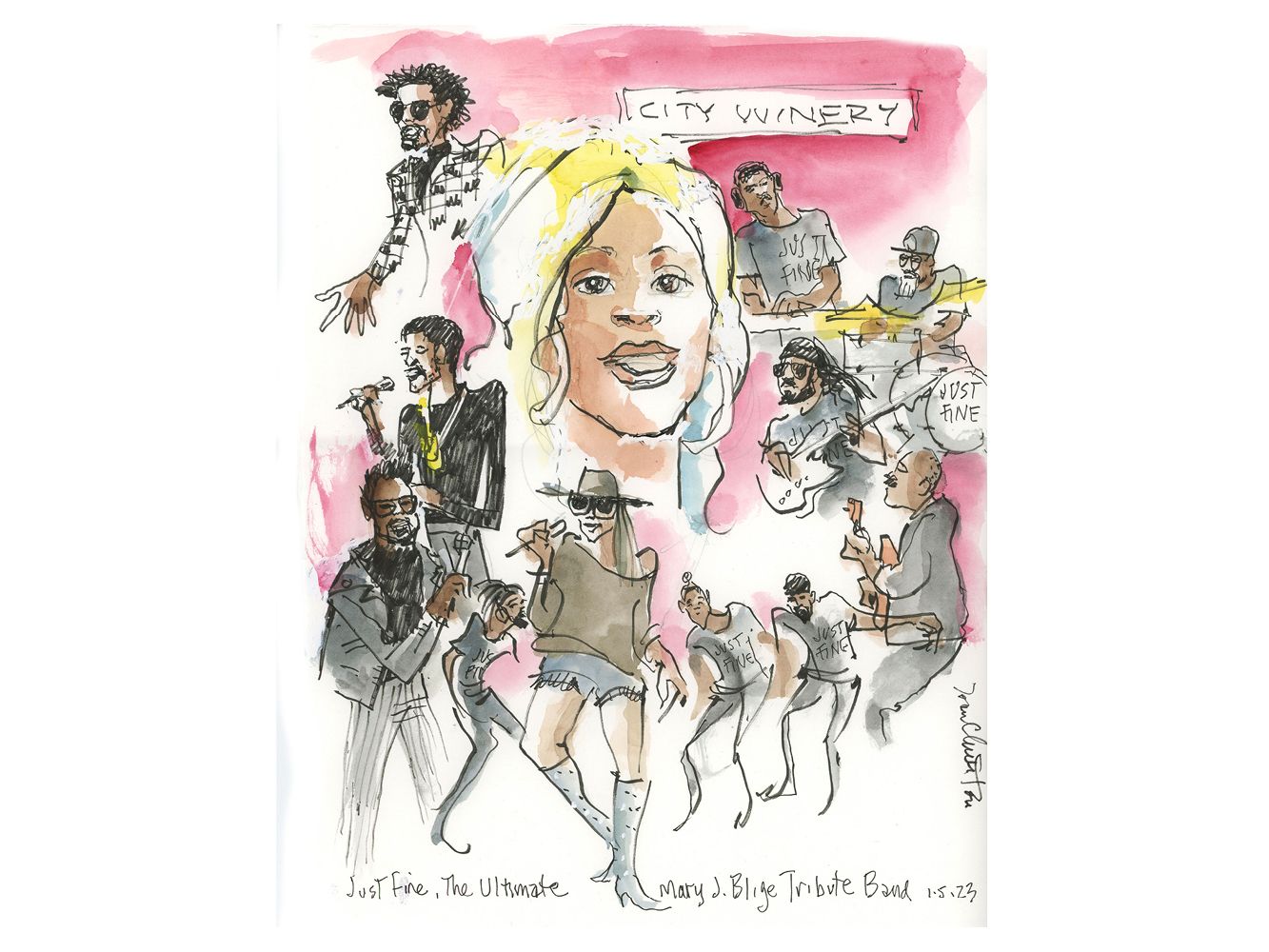 The Ultimate Mary J. Blige Tribute Band "Just Fine" by Joan Chiverton 