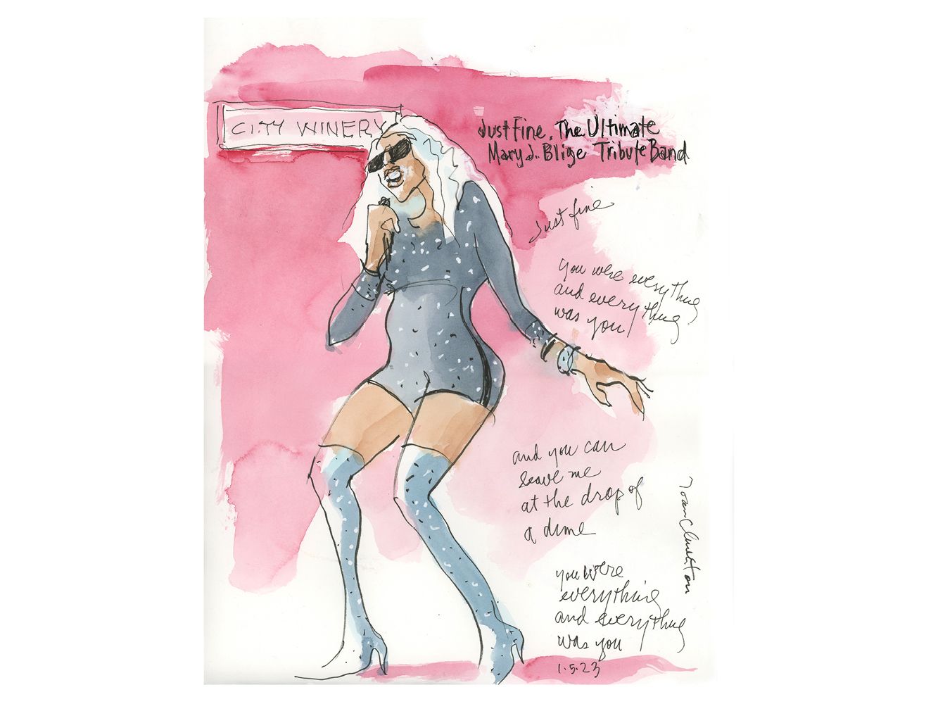The Ultimate Mary J. Blige Tribute Band "Solo Looping" by Joan Chiverton